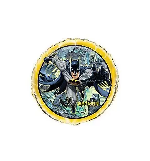 PALLONCINO FOIL BATMAN – BALLOON TONDO UOMO PIPISTRELLO