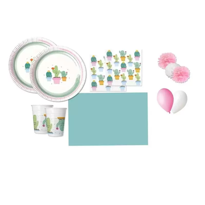 KIT N.49 CACTUS - ARTICOLI PER LA TAVOLA HAPPY CACTUS