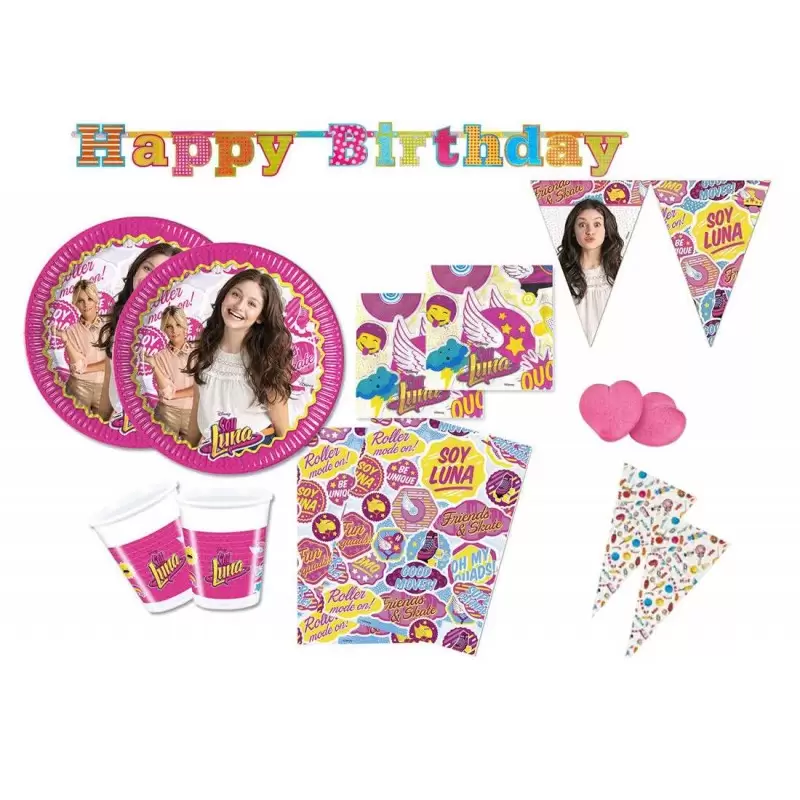 KIT N.51 SOY LUNA - SET TAVOLA PER FESTE