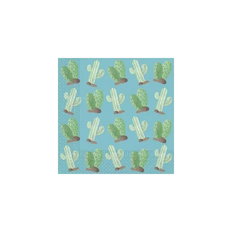 KIT N.16 LAMA CACTUS - COORDINATO PER LA TAVOLA