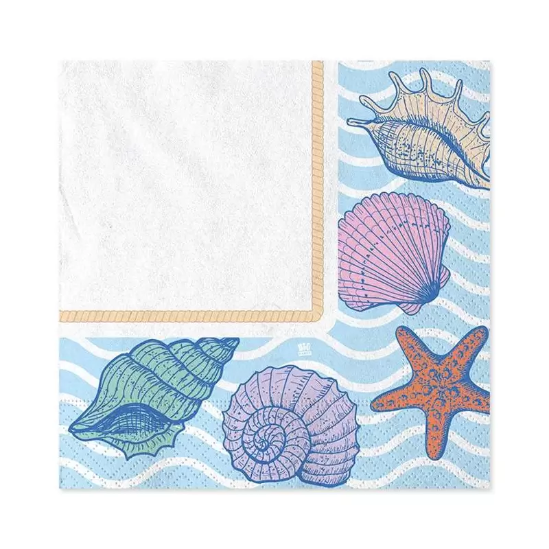 KIT N.2 OCEAN CONCHIGLIE – SET TAVOLA PER FESTE
