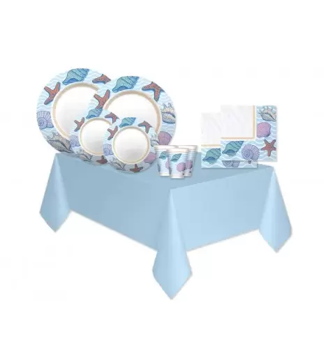 KIT N.42 OCEAN CONCHIGLIE - ADDOBBI PER FESTA MARE