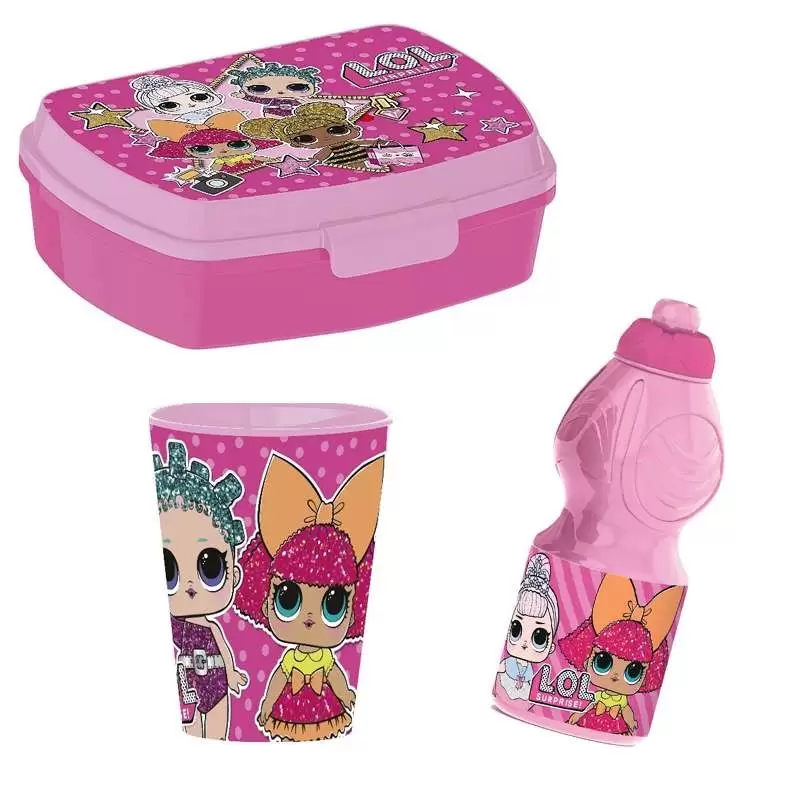 LOL SURPRISE PER LA SCUOLA - SET MERENDA ASILO E MATERNA