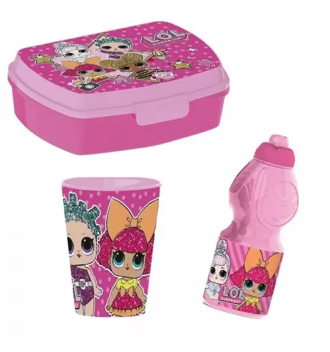 LOL SURPRISE PER LA SCUOLA - SET MERENDA ASILO E MATERNA