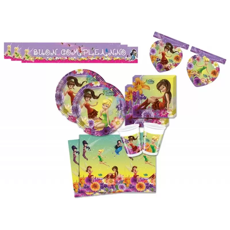 KIT N.17 TRILLY FAIRIES - SET TAVOLA FATINE