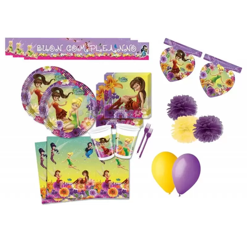 KIT N.54 TRILLY - SET TAVOLA PER FESTE FAIRES