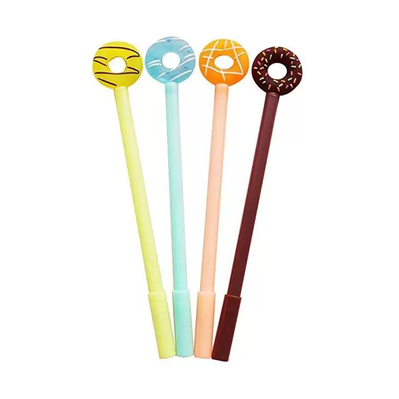 PENNA DONUT MARRONE - PENNA A SFERA