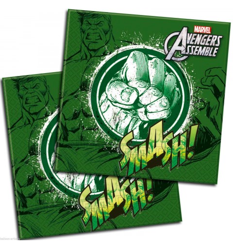 KIT N.49 HULK – SET TAVOLA AVENGERS