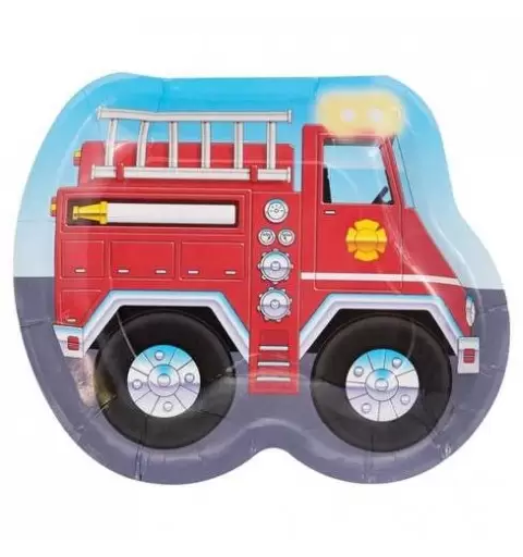 PIATTI CAMIONETTA VIGILI DEL FUOCO - 8 PZ
