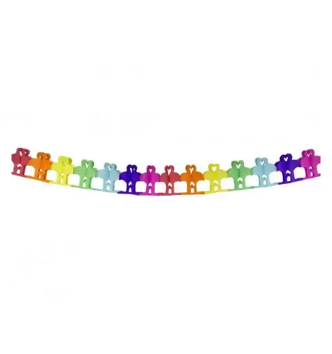 GHIRLANDA FENICOTTERO – FESTONE MULTICOLOR