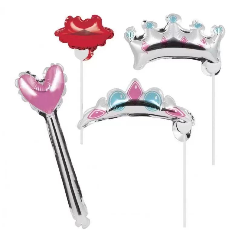 PHOTO BOOTH PRINCIPESSA – ACCESSORI SET FOTOGRAFICO CORONCINE