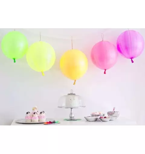 PUNCH BALLS GRANDI PER COMPLEANNI – PALLONI CON MOLLA