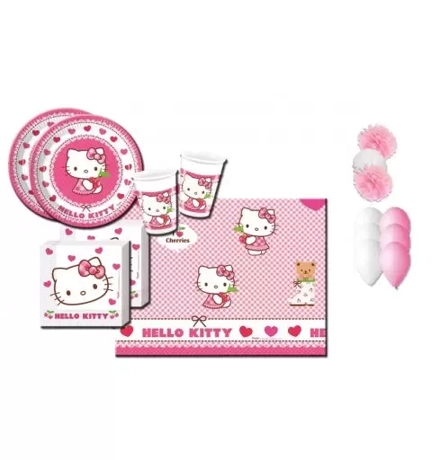 KIT N.49 HELLO KITTY - COORDINATO TAVOLA