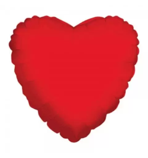 PALLONCINO FOIL A FORMA DI CUORE - 45 CM