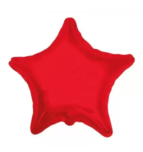 PALLONCINO FOIL A FORMA DI STELLA - 45 CM