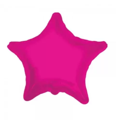 PALLONCINO FOIL A FORMA DI STELLA - 45 CM