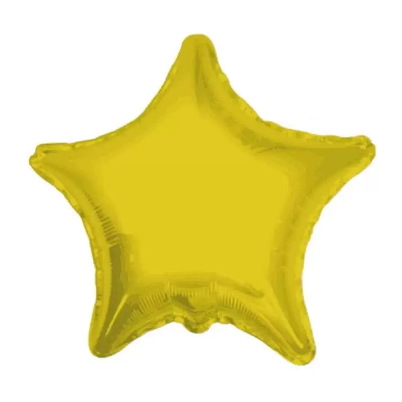 PALLONCINO FOIL A FORMA DI STELLA - 45 CM