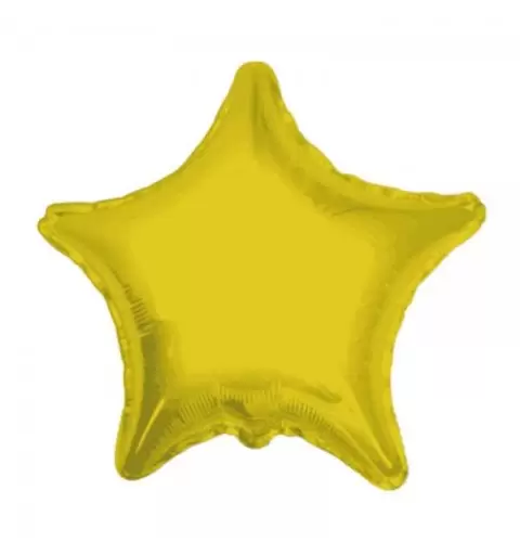 PALLONCINO FOIL A FORMA DI STELLA - 45 CM