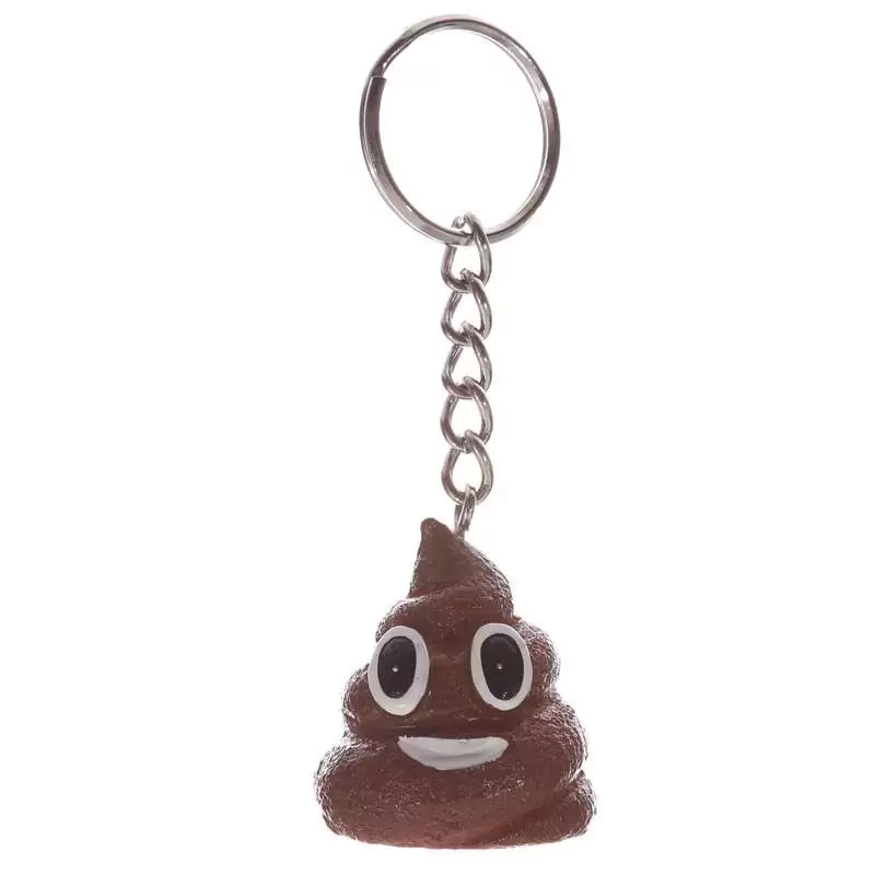 PORTACHIAVI EMOTICON - POOP E SMILE