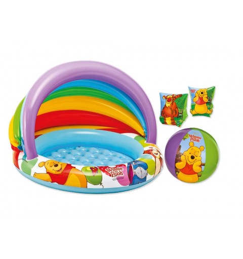PISCINA GONFIABILE BRACCIOLI E PALLA - WINNIE THE POOH