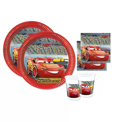 KIT N2 72 PZ SET TAVOLA CARS DISNEY