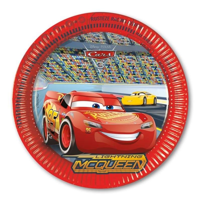 KIT COMPLETO COMPLEANNO BAMBINO CARS DISNEY