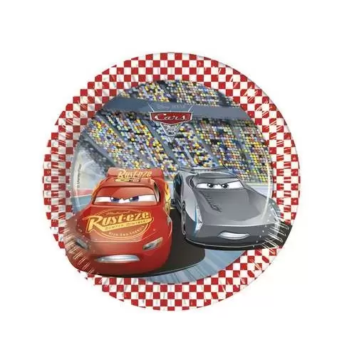 CARS DISNEY PIATTI DESSERT 40 PZ
