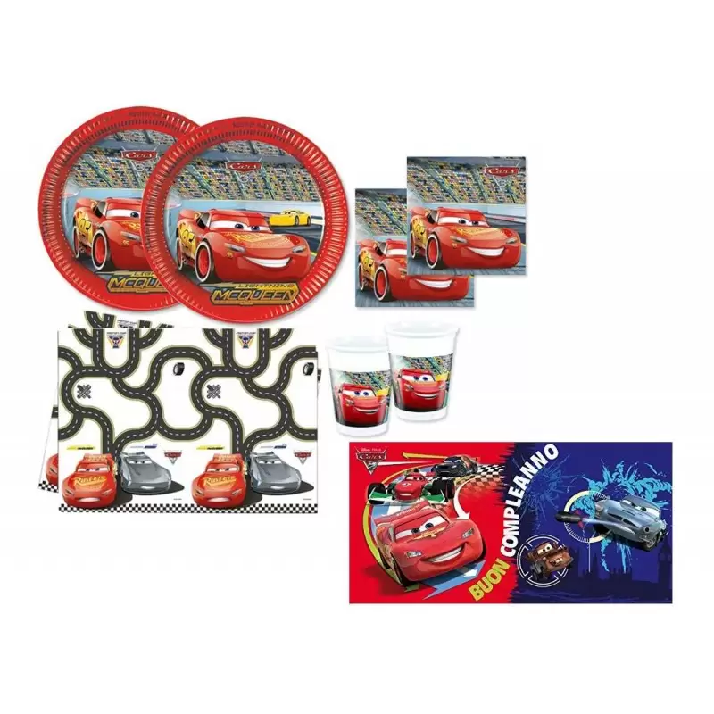 kit tavola cars disney