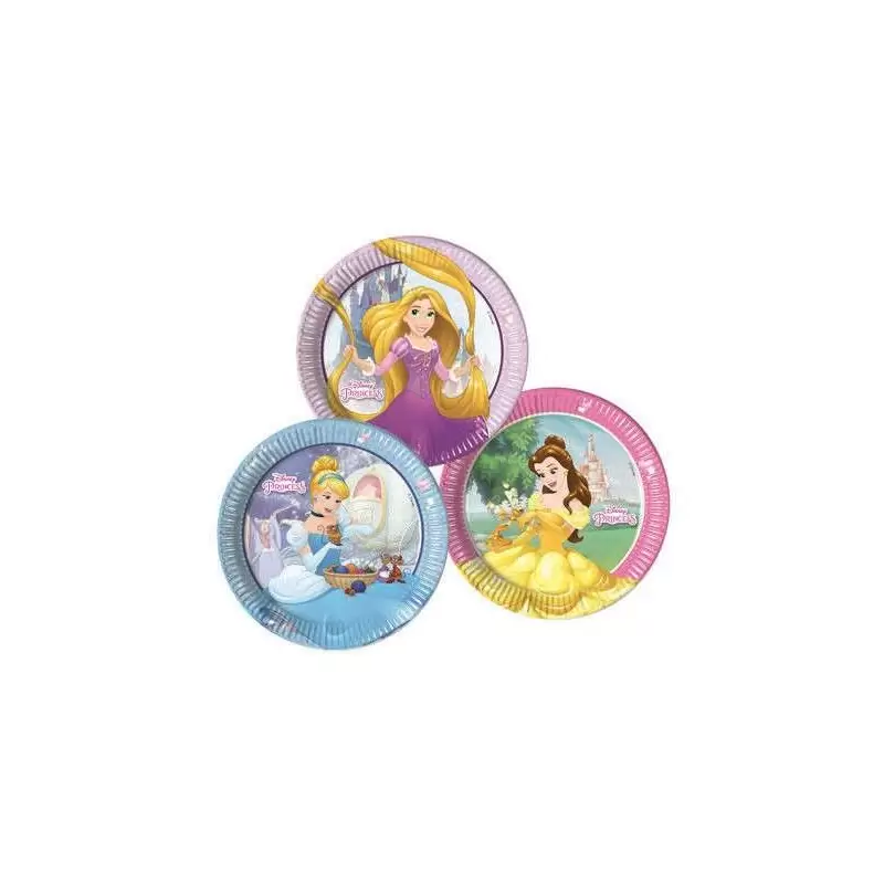 KIT N9 104 PZ COMPLEANNO BAMBINA CENERENTOLA AND CO DISNEY CON INVITI