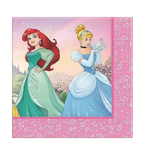 KIT N9 104 PZ COMPLEANNO BAMBINA CENERENTOLA AND CO DISNEY CON INVITI