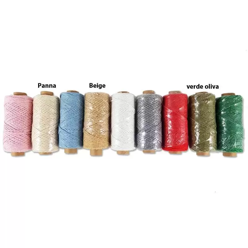 ROCCHETTE DI FILO COLORATO