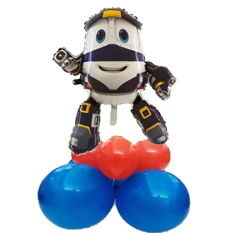 CENTROTAVOLA PALLONCINI ROBOT TRAIN – SUPER WINGS
