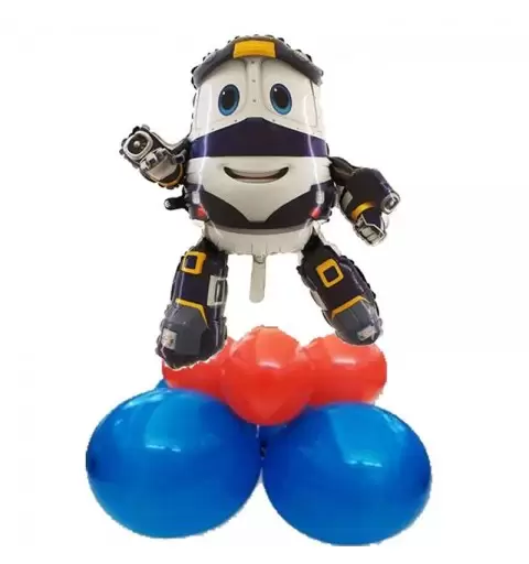 CENTROTAVOLA PALLONCINI ROBOT TRAIN – SUPER WINGS