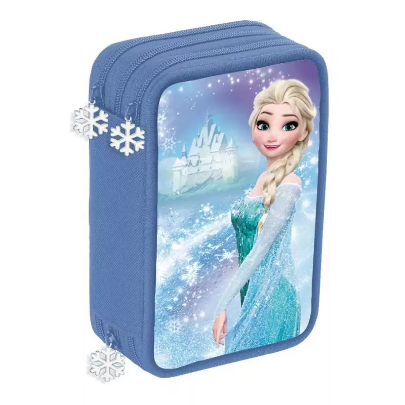 ASTUCCIO FROZEN TRIPLO - PORTAPASTELLI ELSA
