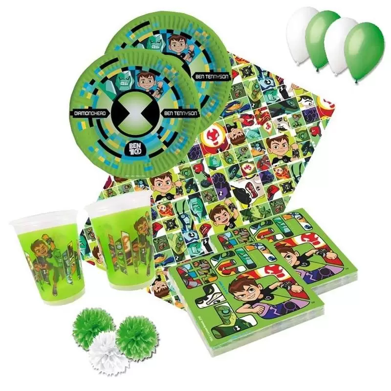 KIT N.49 BEN TEN – ARTICOLI PER FESTE E COMPLEANNI