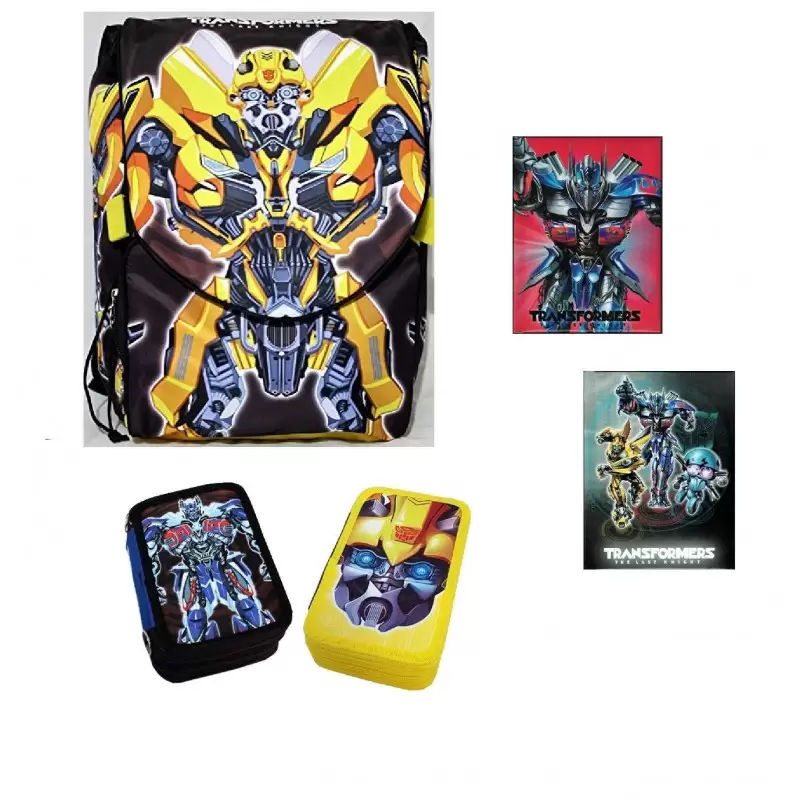 SET SCUOLA TRANSFORMERS – TUTTO IL NECESSARIO PER LA SCUOLA ELEMENTARE