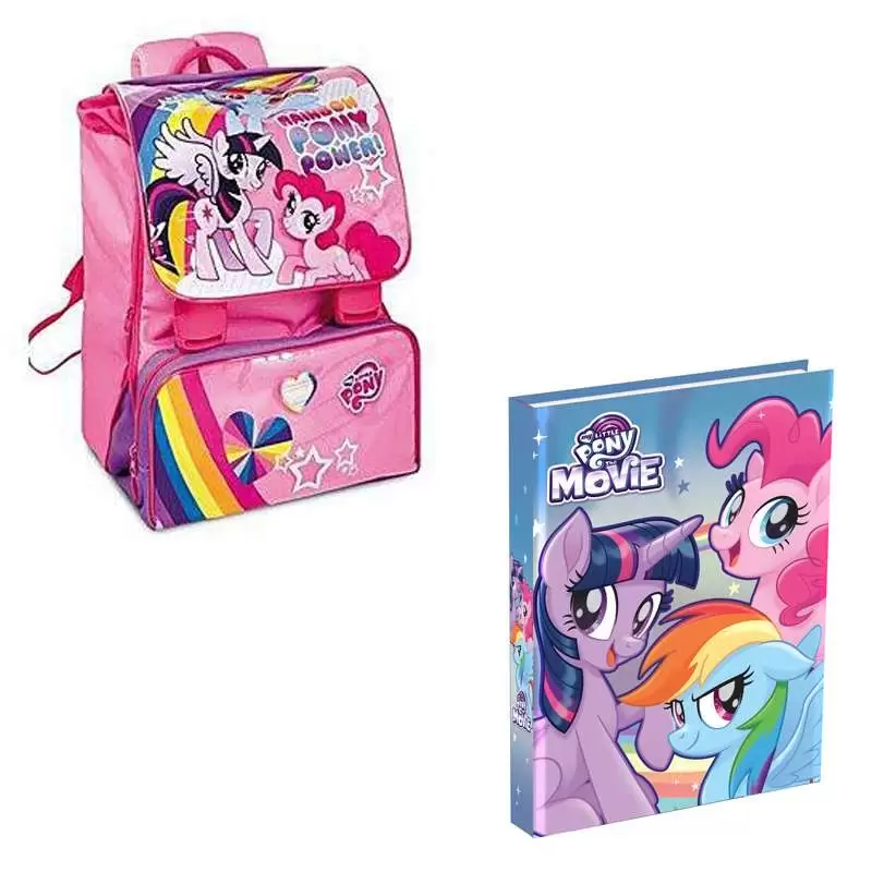 ZAINO E DIARIO PER LA SCUOLA MY LITTLE PONY