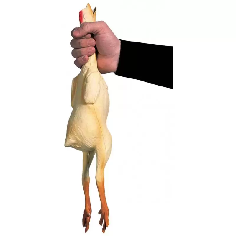 POLLO DI GOMMA - ACCESSORI SIMPATICI PER FESTE