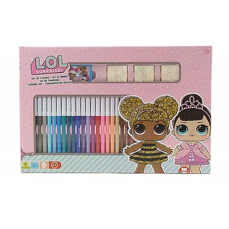 PENNARELLI E TIMBRI LOL SURPRISE - IDEA REGALO BAMBINA