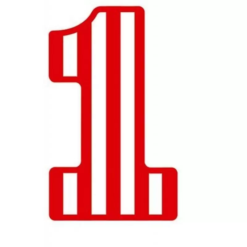 CANDELINA NUMERO UNO BIANCA E ROSSA – CANDELA 1