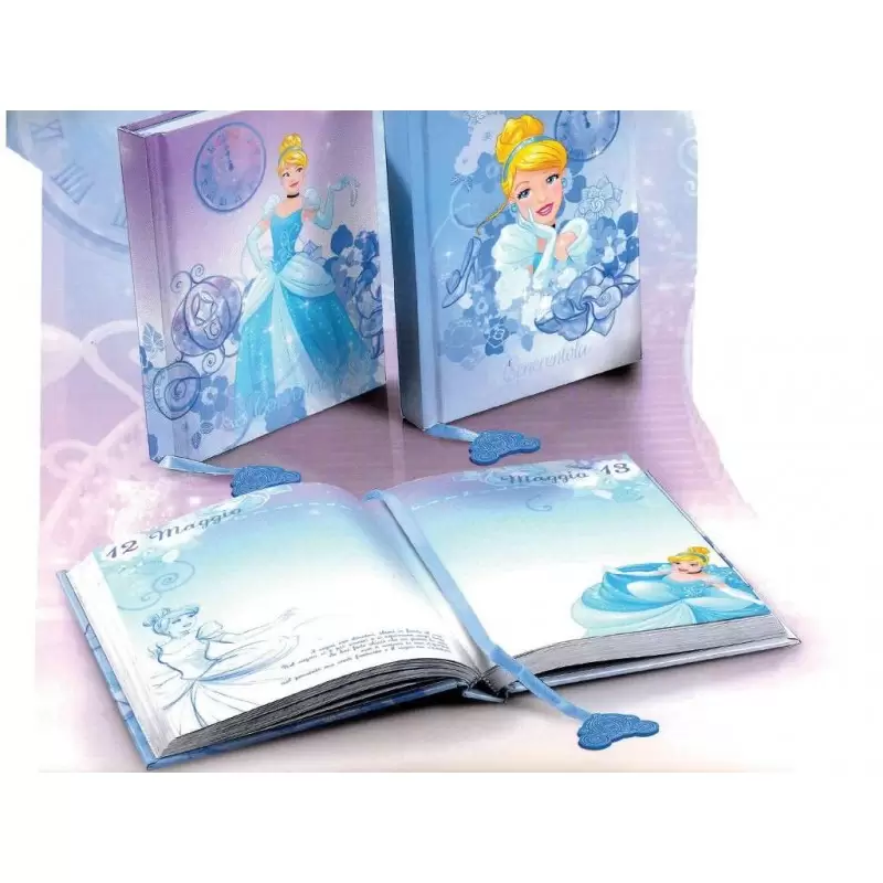 CENERENTOLA DIARIO SCUOLA POCKET 12 MESI CELESTE