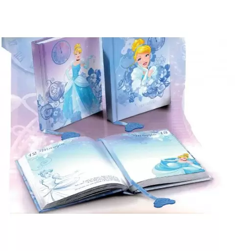 CENERENTOLA DIARIO SCUOLA POCKET 12 MESI CELESTE