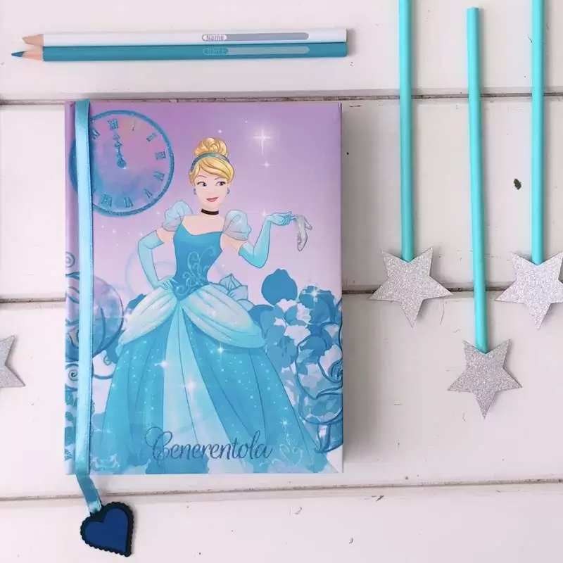 CENERENTOLA DIARIO SCUOLA POCKET 12 MESI CELESTE