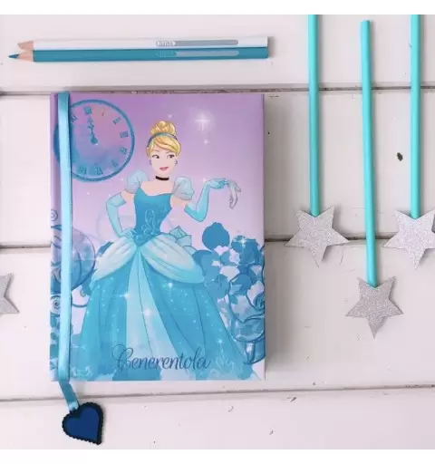 CENERENTOLA DIARIO SCUOLA POCKET 12 MESI CELESTE