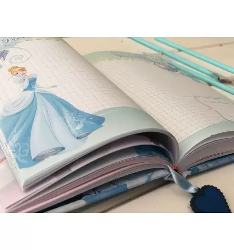 CENERENTOLA DIARIO SCUOLA POCKET 12 MESI CELESTE