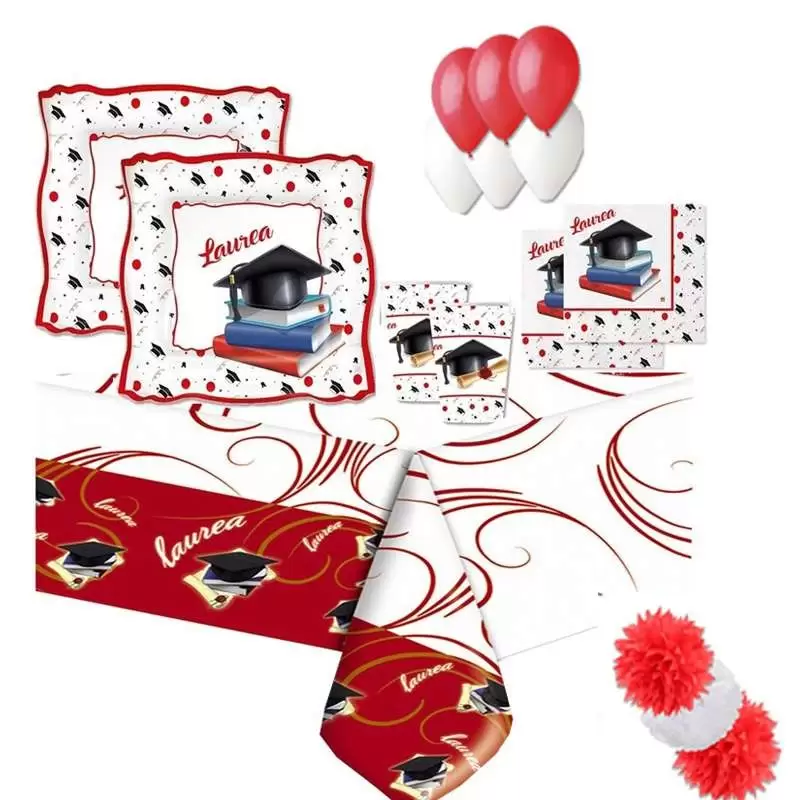KIT N.49 LA MIA LAUREA QUADRATA - COORDINATO TAVOLA