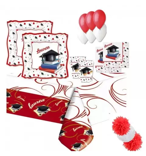 KIT N.49 LA MIA LAUREA QUADRATA - COORDINATO TAVOLA