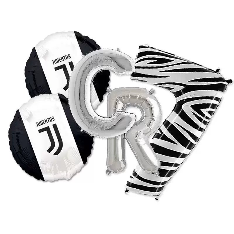 PALLONCINI CR7 JUVE - BOUQUET BIANCO NERO