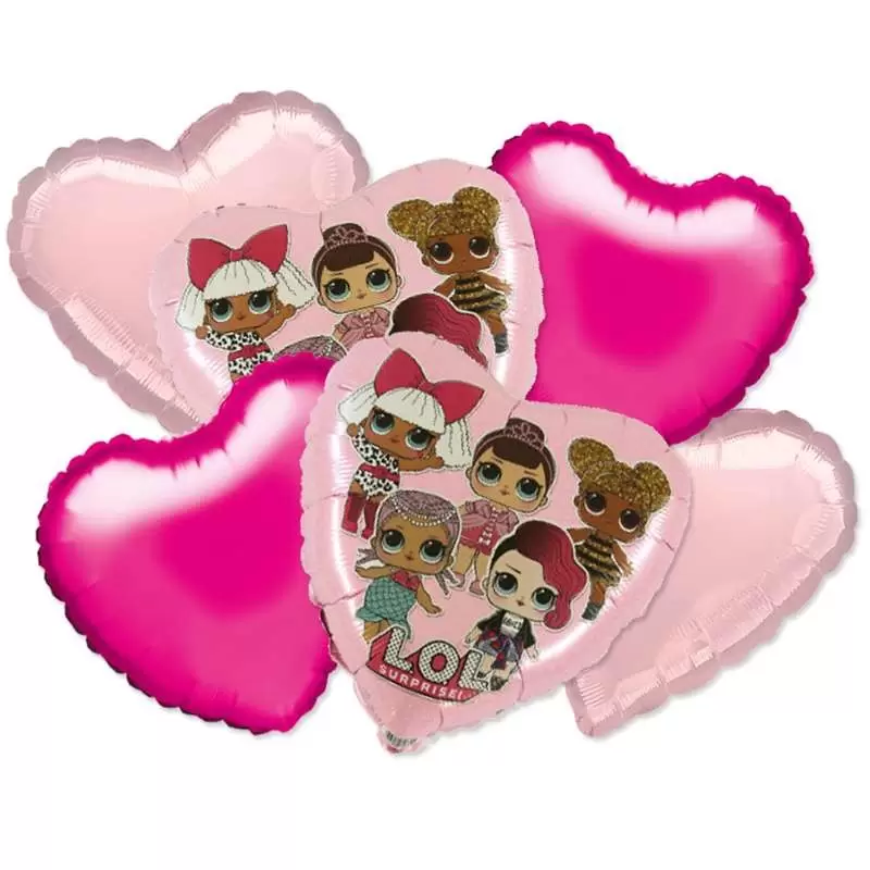 BOUQUET N.7 LOL SURPRISE – PALLONCINI LOL
