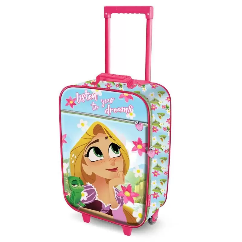 TROLLEY RAPUNZEL 3D – VALIGIA CON ROTELLE DISNEY